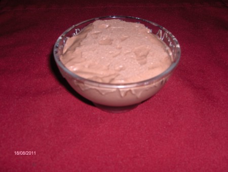 Mouse de chocolate
